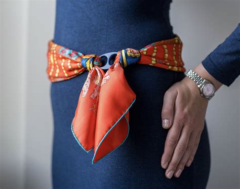 hermes scarf used as belt|hermes scarf outlet.